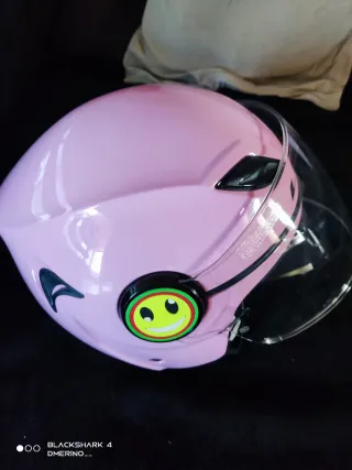 Casco moto infantil LS2 Funny Talla L Rosa