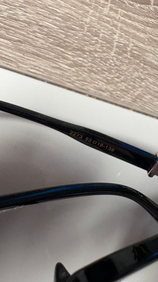 Gafas Chrome Montura Negra