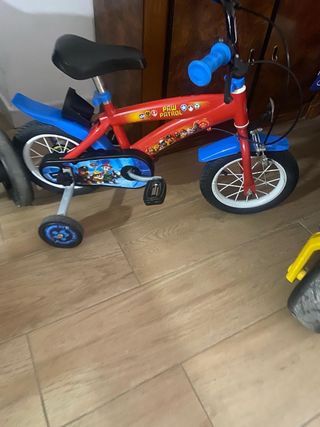 Bicicleta Paw Patrol niño