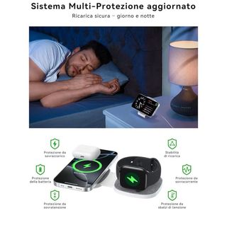 Caricatore Wireless 2 in 1 MagSafe