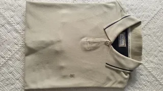 Polo Burberry Hombre Beige Talla L