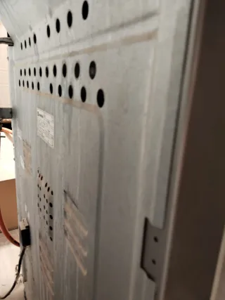 Cocina de gas butano con horno