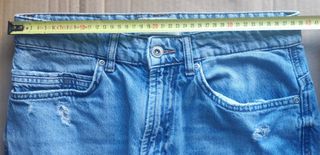 PANTALÓN UNISEX  VAQUERO ROTO PULL&BEAR TALLA 38