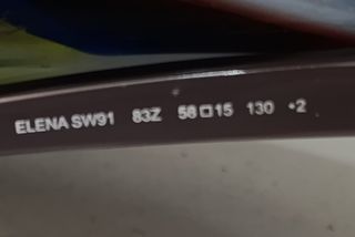 Gafas Swarovski Morado/Plata