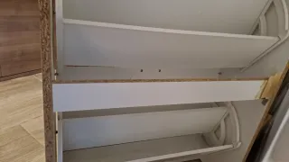 Zapatero blanco 8/10pares