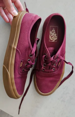 Zapatillas Vans granate