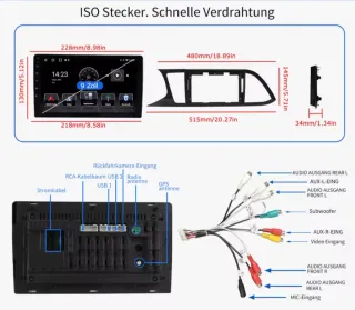 Radio Android Seat Leon MK3 (2012-2020)