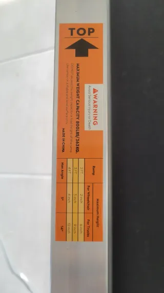 Rampa Plegable para Sillas de Ruedas