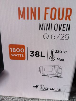 Qilive Mini Horno Q.6728 38L 1800W