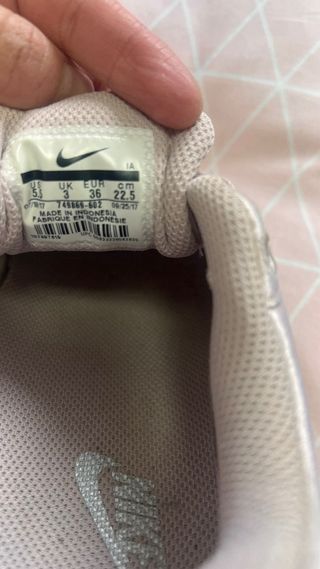 Zapatillas Nike plateadas