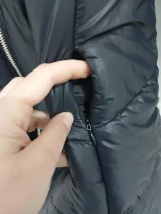 Piumino donna invernale nero