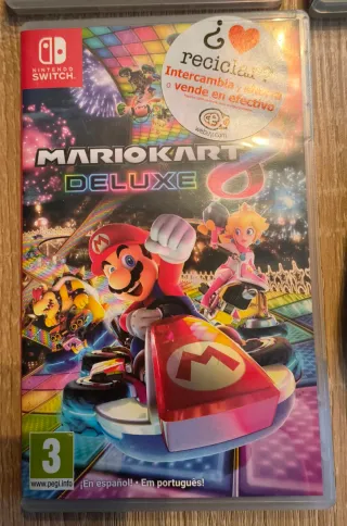 Nintendo Switch con juegos y accesorios