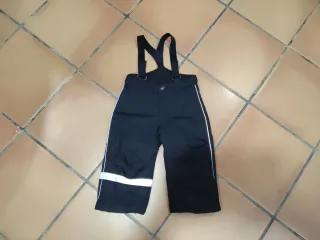 Pantalón de esquí infantil negro
