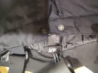 Pantalón de esquí infantil negro