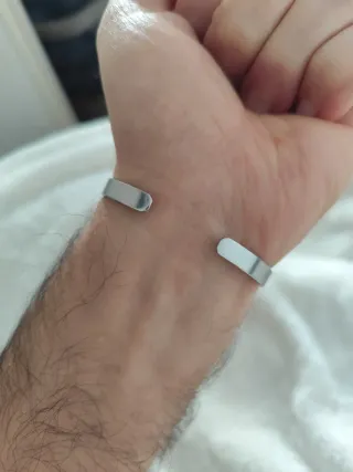 Pulsera elegante de eslabones para hombre