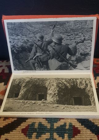 Piccolo album cartoline militari anni 30