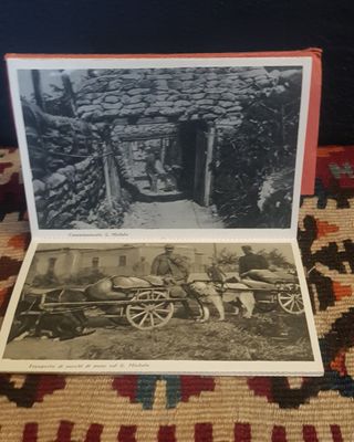 Piccolo album cartoline militari anni 30