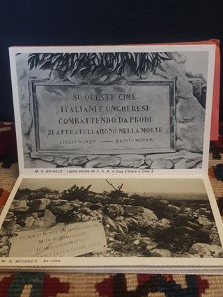Piccolo album cartoline militari anni 30