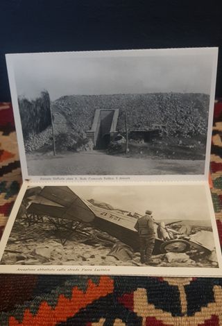 Piccolo album cartoline militari anni 30