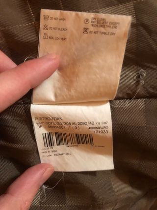 Chaqueta Burberry Mujer