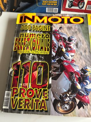 Lotto riviste Inmoto anno 1999 al 2002