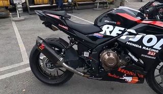 Tubo Escape Akrapovic Honda Cbr 500 cb500r cb650