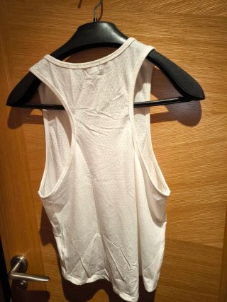 Camiseta BOSKE blanca con frunce