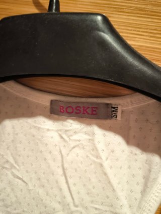 Camiseta BOSKE blanca con frunce