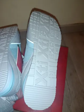 Zapatillas Xti Mujer Talla 40 Azul/Gris