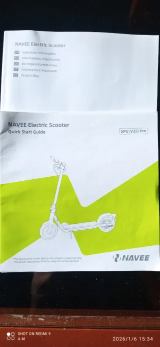 Patinete Eléctrico Navee V25i PRO