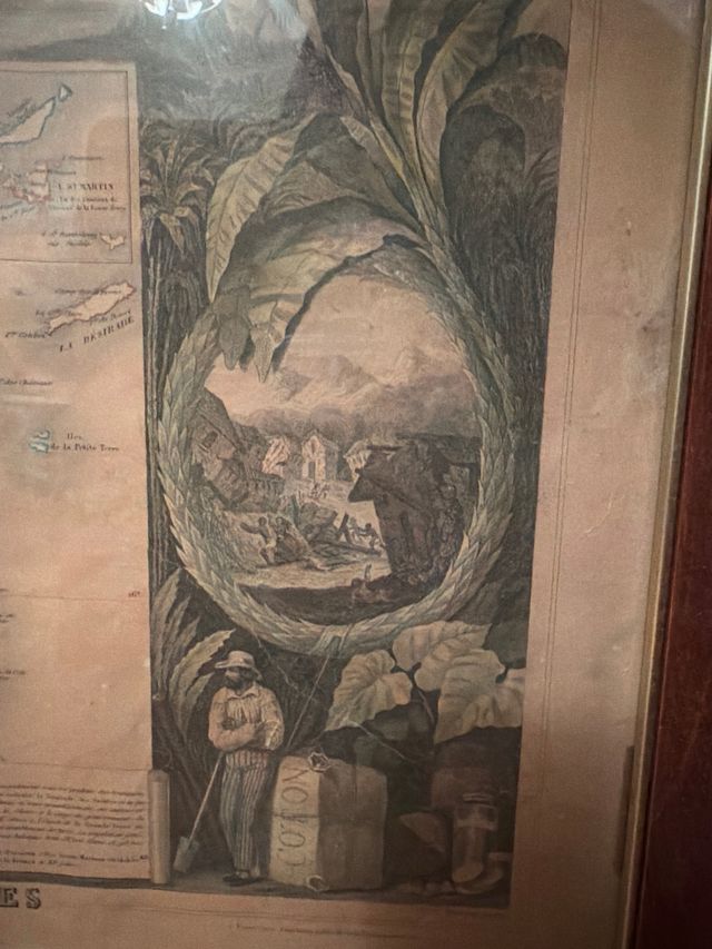 Mapa Antiguo Colonias Francesas