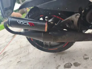 Tubo de escape Voca para ciclomotor 49cc