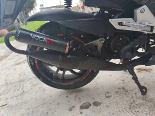 Tubo de escape Voca para ciclomotor 49cc