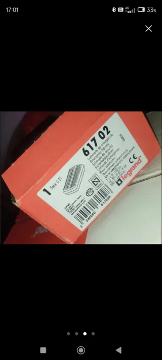 Pack 3 Luces de Emergencia Legrand