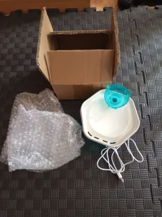 Fuente de agua para gato