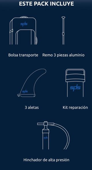 Tabla Paddle Surf WAVE SPS 9'x 29 x 4