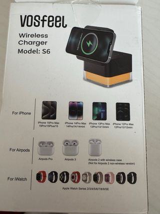 Caricatore Wireless 4 in 1 Qi