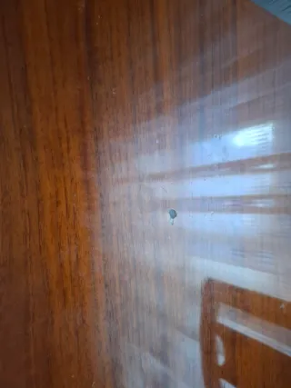 Mesa comedor y 4 sillas madera