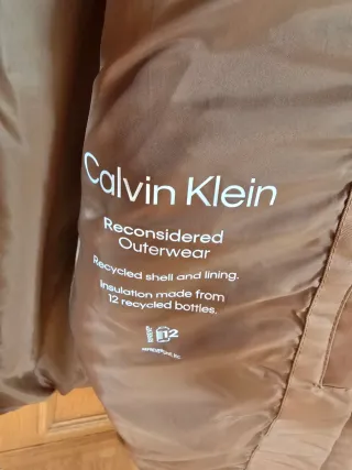 Cazadora Bomber Calvin Klein Beige. PRECIO NO NEGO