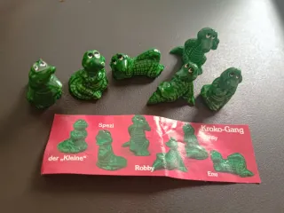 Set 6 Coccodrilli Kroko-Gang