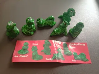 Set 6 Coccodrilli Kroko-Gang