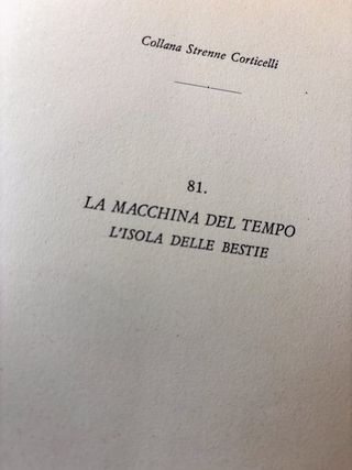 La macchina del tempo