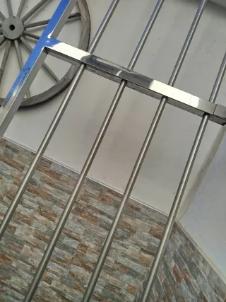 Verja de acero inoxidable