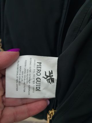 Piumino Piero Guidi nero