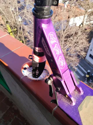 Patinete Oxelo Morado