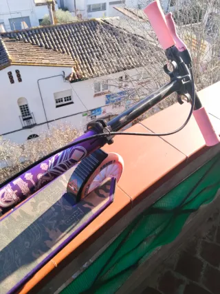 Patinete Oxelo Morado