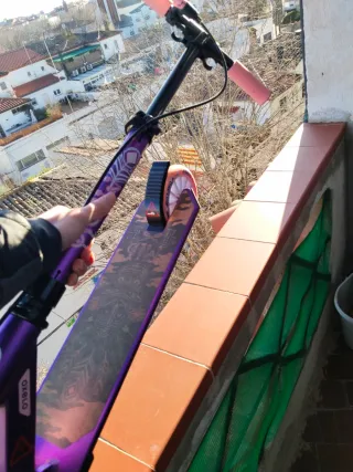 Patinete Oxelo Morado