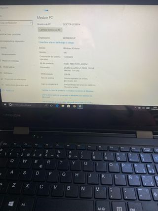 Portátil Convertible Medion Negro