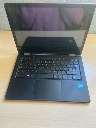 Portátil Convertible Medion Negro