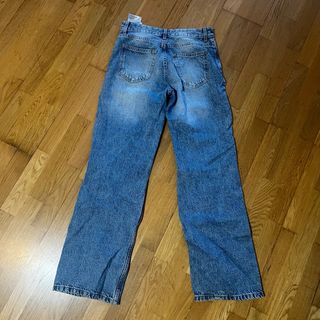 Pantalones anchos vaqueros rotos